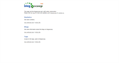 Desktop Screenshot of api.blogoscoop.net