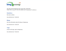 Tablet Screenshot of api.blogoscoop.net